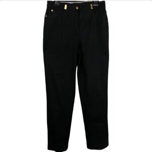 St. John Sport Black Pants Size 6 | Marie Gray Collection